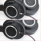NewFantasia Replacement Audio Upgrade Cable Compatible with Audio-Technica ATH-M50xBT, ATH-AR3BTBK, ATH-SR50BT, ATH-ANC7B, ATH-ANC9, ATH-S700BT, ATH-SR5BTBK Headphones 1.5meters/4.9ft