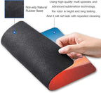 Beach Sunrise Mouse Pad, Seaside Wave Sunset Mouse Pad Custom Design, Square Waterproof Mouse Pad Non-Slip Rubber Base MousePads for Office Laptop, 9.5 inchx7.9 inchx0.12 inch Inch