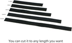 Reusable Fastening Tape Cable Ties 3/4 Inch Double Side Hook Roll (25 Yard, Yellow)