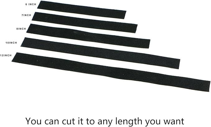 Reusable Fastening Tape Cable Ties 3/4 Inch Double Side Hook Roll (25 Yard, Red)