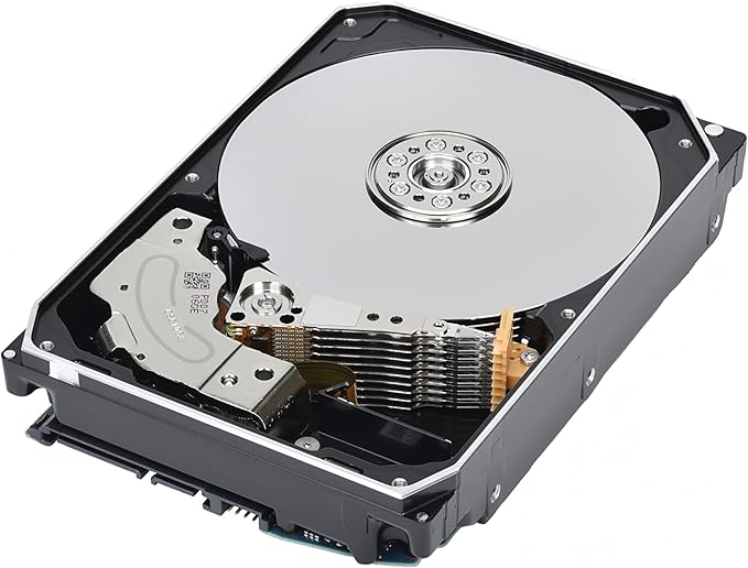 Toshiba N300 PRO 14TB Large-Sized Business NAS (up to 24 bays) 3.5-Inch Internal Hard Drive - Up to 300 TB/year Workload Rate CMR SATA 6 GB/s 7200 RPM 512 MB Cache - HDWG51EXZSTB