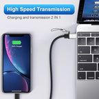 USB C Female to USB Male Adapter 3 Pack, OTG Converter, Type C to USB A Charger Cable Converter Compatible for Apple Watch iPhone 16 15 14 13 AirPods 3 MacBook Samsung S24 Nintendo Switch Car