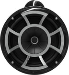 wet sounds Rev 8 Black V2 Revolution Series 8" Black Tower Speakers w/Swivel Clamp Base Mount