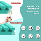 Sound Proof Foam Panels for Walls，1" X 12" X 12" Acoustic Foam Panels Insulation Studio Soundproofing Fire Resistant Noise Absorbing for Studio, Office, Home (GZ-L 12" X 12" X 1", 30PACK)