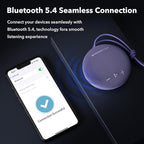Monster Bluetooth Speaker, IPX8 Shower Speaker Waterproof, Bluetooth 5.4 with Loud HD Sound and Robust Bass, Extra Long Playtime Punchy, for Home, Beaches Portable Wireless Outdoor Speakers