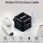 8 Pack Magnetic Cable Clips for Desk, Strong Adhesive Cord Organizer for Cable Management, Reusable Cord Management to Keep Wires Neat for Home, Office, Car & Nightstand