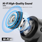 Wireless Induction Speaker- 4 in1 Bluetooth Speaker Phone Stand with Colorful Ambient Light 360° Rotation Compatible with iPhone/Android/iPad/Samsung Galaxy- Unique Birthday Gift for Men Women Adults