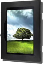 TABcare Locking Anti-Theft Metal Case for Samsung Galaxy TAB E 9.6 Tablet for Kiosk, POS, Store, Show Display, Time Clock (TAB E 9.6, Black)
