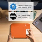 tomtoc 360° Protective Laptop Sleeve for 13-inch New MacBook Air M4/A3240 2025, M3/A3113, M2/A2681 M1/A2337 A2179 A1932, 13-inch MacBook Pro M2/A2686 M1/A2338, Water-Resistant Computer Case Bag