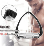 J Bryant Fitness Metal Gym Handles for Cable Machine Attachment Heavy Duty Aluminum Alloy Handle Grips Durable Workout Handles for Resistance Bands Pulley LAT Pull Down System