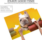 Custom Puzzle 120/200/300/500/1000/1500 Pieces, Personalized Puzzle from Your Own Photos, Customized Picture Jigsaw Puzzle Gift for Christmas Wedding Birthday Family