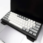 Kado Lift Riser Acrylic for External Keyboard, Frosted Surface Black, Office Gaming Laptop Keyboard Cover Mechanical 40%/60%/65%/70% Stand Holder Made for MacBook Air/Pro 13"/14"/15"/16"