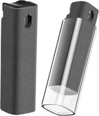 YTT Screen Cleaner, All-in-One Spray & Wipe Cleaner, with Transparent Protective Shell for All Phones, Laptop and Tablet Screens (Gray)