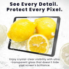 BELLEMOND Tempered Glass Screen Protector for Galaxy Tab S10+ / S9+ / S8+ / S7+ / S9 FE+ / S7 FE (12.4”) | Ultra Clear | EZ Guide Kit for Flawless Install | 10H | 1 Pack | Designed in Japan
