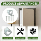 Screen Door Repair Kit, 5 Pcs Screen Door Closer Replacement Parts Compatible with Larson/Andersen/Emco Storm Door