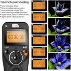Pixel Wireless Shutter Remote Release Control TW283 for Nikon Z7 Z6 Df D90 D7500 D3300 D3100 D3200 D5000 D5500 D7200 D7000 D600 D750