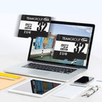 TEAMGROUP Micro 64GB x 5 Pack UHS-I U1 Class 10 SDHC SDXC Read Speed up to 100MB/s High Speed Flash Meomry Card with Adapter for Camera, Surveillance, Full HD Shooting TUSDX64GCL10U63