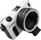 Viltrox EF-EOS M Electronic AF Auto Focus Lens Mount Adapter for Canon EF/EF-S Lens to Canon EOS-M (EF-M Mount) Mirrorless Camera M1 M2 M3 M5 M6 M10 M50 M100