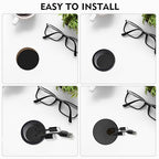 2 Pcs Desk Grommet 1.5Inch, ABS Plastic Desk Hole Cover, U-Shaped Desk Wire Hole Insert for Office Home School Computer Desk Equipment Cable Cord Organizer