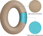 Headphones Replacement Ear Pads,for Bose Quietcomfort QC35 35 ii Ear Pads with Softer Leather, Noise Isolation Foam-Khaki