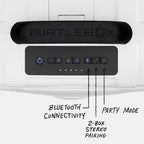 Turtlebox Original Gen 3: Portable Outdoor Bluetooth Speaker – Ultra-Loud (120dB), Waterproof (IP67), Rugged, Impact-Resistant, 3-Day Battery | Party Mode: Unlimited Pairing Stereo, White/Seafoam