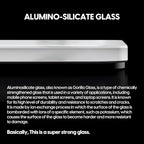 Pulsar - Superglide Premium Glass Mouse Pad XXL ALUMINO-Silicate Glass Surface Anti-Slip Fully Molded high-Density Silicone Rubber 38.5in x 16.5in (XXL, White)