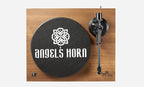 ANGELS HORN Turntable, Vinyl Record Player, Built-in Phono Preamp, Belt Drive 2-Speed, Adjustable Counterweight, AT-3600L (Upgraded Bluetooth Version)