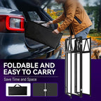 DJ Table Stand Portable booth, Foldable DJ Stand Booth, Adjustable DJ Facade Booth, Easy to Assemble, Stylish, Convenient to Store and Transpor (Truss 40x25x45)