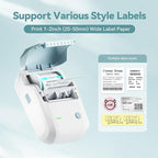 NIIMBOT B1 Label Maker Machine with Tape, Thermal Label Printer Easy to Use for Office, Home, Business, 2 Inch Label Maker with 2'' x1.18'' Labels-230pcs/Roll