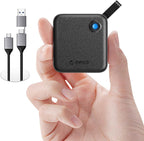 ORICO Portable SSD 1 TB with 2 in 1 USB C Cable, External Solid State Drives, Up to 460MB/s, Status Indicator, Reliable Storage for USB-C Smartphone, Tablet, PC - B5PLUS