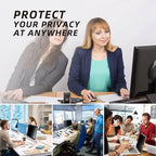 2-PACK 21.5 inch Computer Privacy Screen Filter Suitable for 16:9 Aspect Ratio Widescreen Monitor - Blue Light Filter- Anti-Glare & Anti-Scratch Protector Film ([2-Pack] 21.5" Widescreen (16:9))