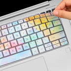 Keyboard Cover for HP EliteBook 830 835 840 845 1040 G9 G10 2024 2023 2022 13.3 14 inch Laptop Accessories Keyboard Protective Skin (Not fit The 830/840/845/1040 G8 G7 G6 G5 G4 G3)-Iridescent