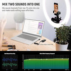 NEEWER CM28 PRO Wireless Lavalier Microphone + Charging Case & Cleaning Cloth, Noise Canceling 9Hrs Recording Mini Lapel Mic Compatible with iPhone iPad USB C Android Phone Camera PC Laptop Computer