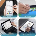 Stylus Pens with Pen Slot for Touch Screens, High Precision Capacitive Universal Stylus for iPad iPhone Tablets Samsung Galaxy All Touch Screen Devices (Transparency)