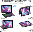 HOTLIFE Keyboard Case for iPad 10.2 9th/8th/7th Gen,Touch Keyboard for iPads 9th Generation/8th Gen/7th Gen-360° Rotatable Protective Cover-iPad Keyboard 9th/8th/7th Gen with Pencil Holder