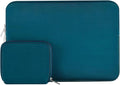 MOSISO Laptop Case 12.3 inch, 11.6-12.3 inch Laptop Sleeve Bag Compatible with MacBook Air 11.6, Acer HP Dell Lenovo Samsung ASUS, Surface Pro, Neoprene Computer Sleeve Bag with Small Case, Deep Teal