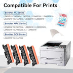 LEMERO Compatible Toner Cartridge Replacement for Brother TN830XL TN830 XL High Yield Toner Cartridge Work with DCP-L2640DW HL-L2460DW HL-L2480DW HL-L2405W MFC-L2820DW Printer 830XL 4-Black