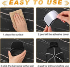 30 Pcs Headset Wall Holder Adhesive Gaming Headset Holder Hooks for Wall Mounting Strong Universal Hooks for Headsets, Game Pads, Hats, Closets, Doors (Black)