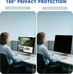 [2 Pack] 23.8 Inch Computer Privacy Screen Filter for Monitor 16:9, Magnetic Privacy Shield and Anti-Glare Blue Light Protector for 23.8'' Monitor