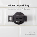 Universal Phone Holder, Record with Front and Back Camera, Shower Mirror Bathroom Phone Holder, Adjustable Wall Mount Stand, TikTok YouTube Vlog Video Recording Kit Influencer Essentials Accessories