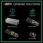 Addlink S85 1TB M.2 PCIe NVMe Gen4 Memory Expansion SSD, Speed Up to 6000 MB/s, Internal Solid State Drive with HMB Technology for Laptop, Gaming and Creators