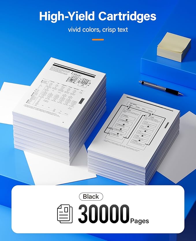 101R00555 Drum Unit (Not Toner) WorkCentre 3335 3345 Phaser 3330 Image-Drum High Capacity Black 1-Pack Replacement Compatible for Xerox WorkCentre 3335 3345 Phaser 3330 Laser Printer All-in-One Copier