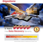 [5-Yrs Free Data Recovery] GIGASTONE 512GB Micro SD Card 4-Pack, 4K Camera Pro, A2 V30 Compatible with Gopro, Dash Cam, DJI, Drone, Security Camera, Speed Up to 100MB/s, UHS-I U3 C10, with Adapter