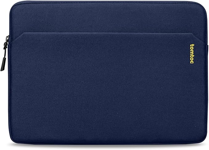 tomtoc Slim Laptop Sleeve for 14-inch MacBook Pro M4/M3/M2/M1 Pro/Max 2024-2021, Water-Resistant Protective Case for 13.8 Inch Surface Laptop AI PC, Accessory Bag