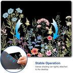 Mouse Pad, Premium-Textured Mouse Mat, Non-Slip Rubber Base Mousepad for Laptop, Computer & PC,9.5×7.9 in,Weeds