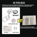 JUUPINE Dedicated Multifunctional LED Creative Lighting kit for 3D Printers,Compatible with Bambu Lab LED Lamp Kit 001, LED Creative Lighting Kit for 3D Printers for Crafting Nightlight Models.