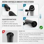 Set of 2 Studio Monitor Stands Desktop Clamp Speaker Stands Against The Wall
