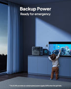 BLUETTI Portable Power Station AC180, 1152Wh LiFePO4 Battery Backup w/ 2 1800W (2700W peak) AC Outlets, 0-80% in 45Min, Solar Generator for Camping, Off-grid, Power Outage