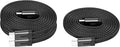 Statik MagStack USB C to USB C Cable, Magnetic Anti Tangle Flat Type C Charger Fast Charging Cord, Magnetic Charging Cable, Compatible with iPhone 16 Pro Max, 15, Galaxy S24 Ultra, 100W 3FT/1M, 3-Pack