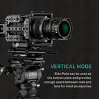 Tilta Camera Cage Base Kit Compatible with Blackmagic Pyxis 6K/ Pyxis 12K| Includes Full Cage, Top Handle, Side Handle, Side Plate, Bottom Plate & Mini Tool | ES-T21-A